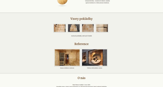 Fotografie reference - Cedrový šindel