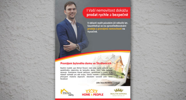 Fotografie reference - Grafický návrh reklamního letáku