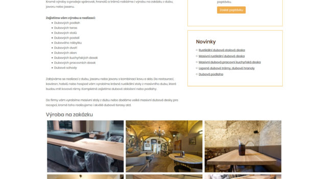 Fotografie reference - Tvorba webových stránek a loga Spárovkárna