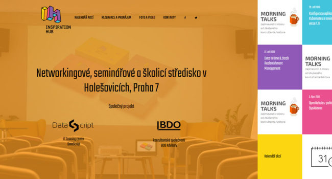 Fotografie reference - Tvorba webových stránek pro Inspiration HUB