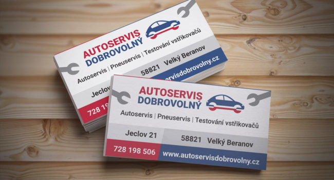 Fotografie reference - Grafický návrh loga a vizitek pro autoservis